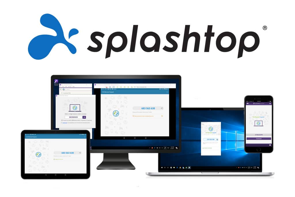 access windows, apple devices remotely via splashtop